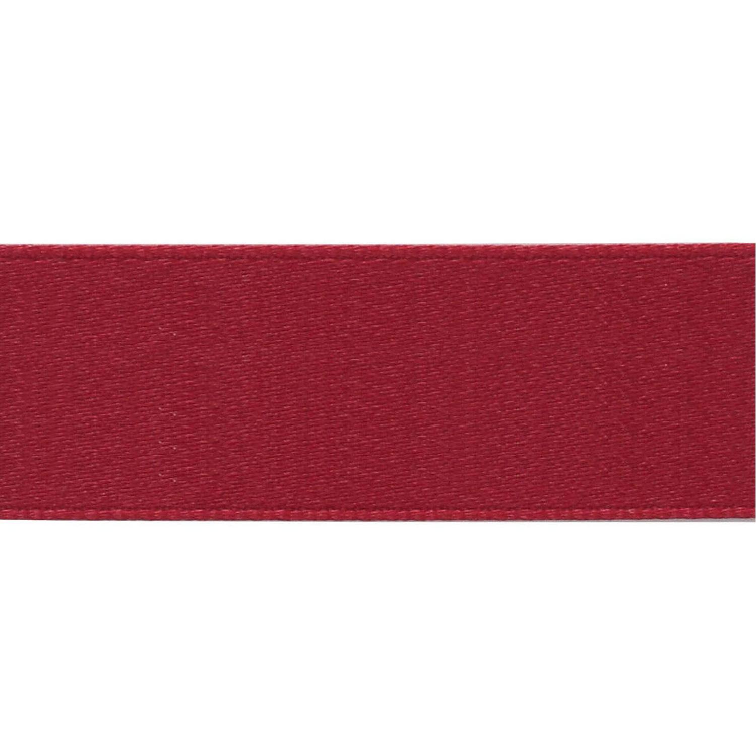 Nippon Chuko Matt Satin Ribbon Double-Sided Finish Width 36mm × 15m Roll No.33 Wine Red BL1200-36