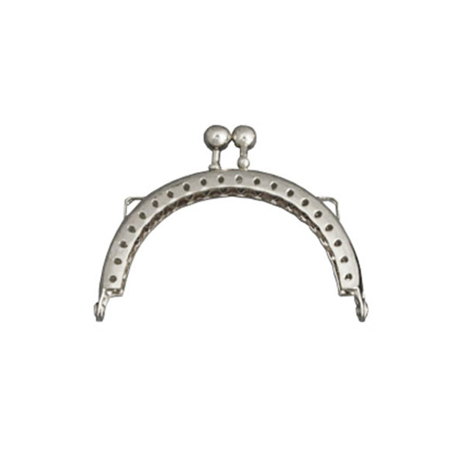 Nippon Chuko Eyelet with Grommet Sew-on Type Approx. Outer Dimensions: W6 × H4 cm Nickel H18-S