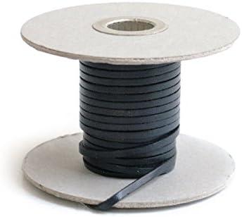 Nippon Button Trading Co., Ltd. Cowhide Leather Tape 3mm Width 10m Roll Navy MTLS1003-9