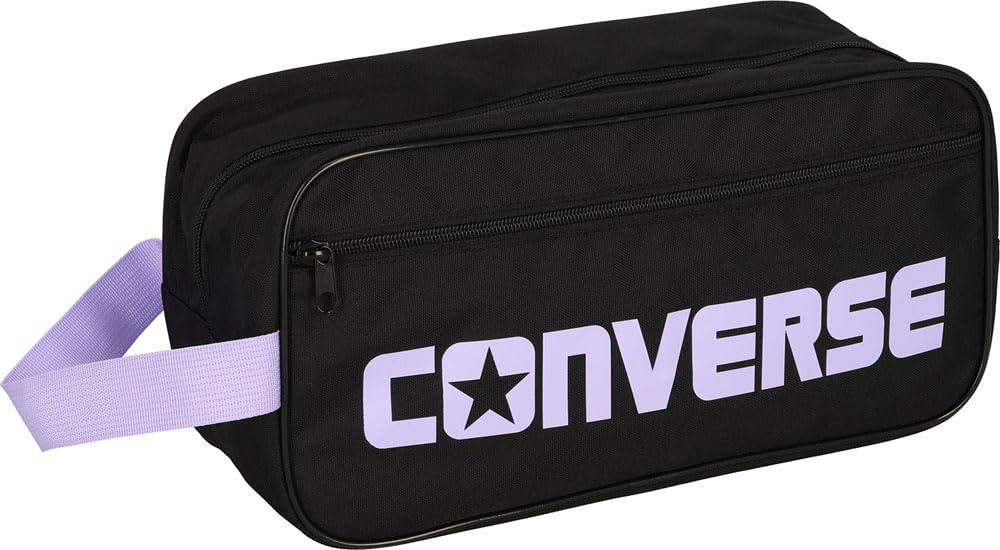 [Converse] Basketball Shoe Bag Shoe Case M C2351097 17 cm Black/Pastel Purple