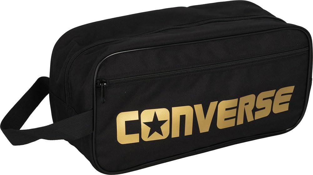 [Converse] Basketball Shoe Bag Shoe Case M C2351097 17 cm Black/Gold
