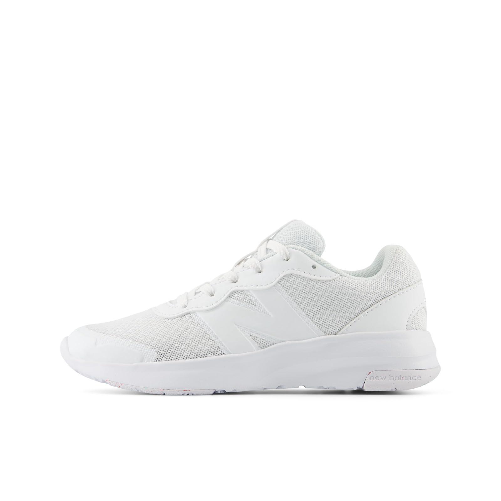 [New Balance] Kids Shoes 578 v1 570 Successor Junior Lace-Up School Commute Breathable Boys Girls WW(WHITE) 22.5 cm W