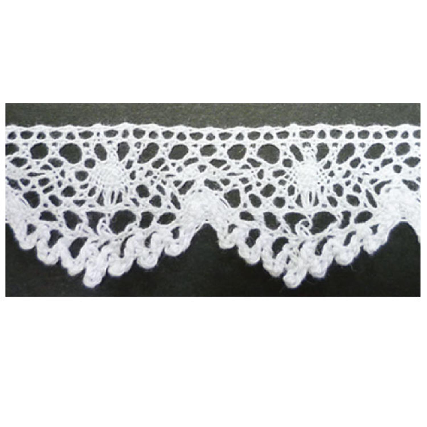 Ichii Shoten  Torsion Lace 20m White TL7143-0