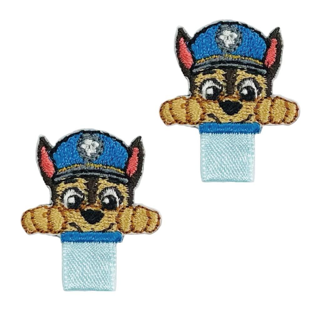 Minoda Paw Patrol Name Tag Clip Chase T01I1825 Blue