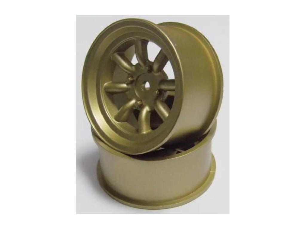 RS Watanabe Eight-Spoke [+12] 3mm Hub Gold (2)