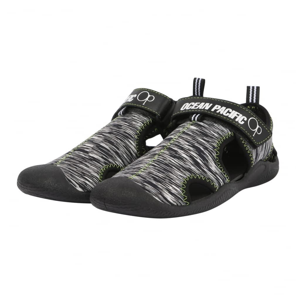 [Ocean Pacific] Aqua Shoes 122-517 BK Junior Kids Children's Marine Marine Shoes : Black OP