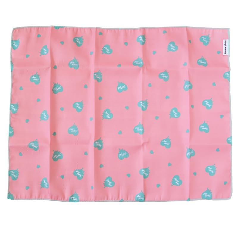 repipi armario Lunch Mat for Girls 40×50cm Rectangular I: Pink (Heart)