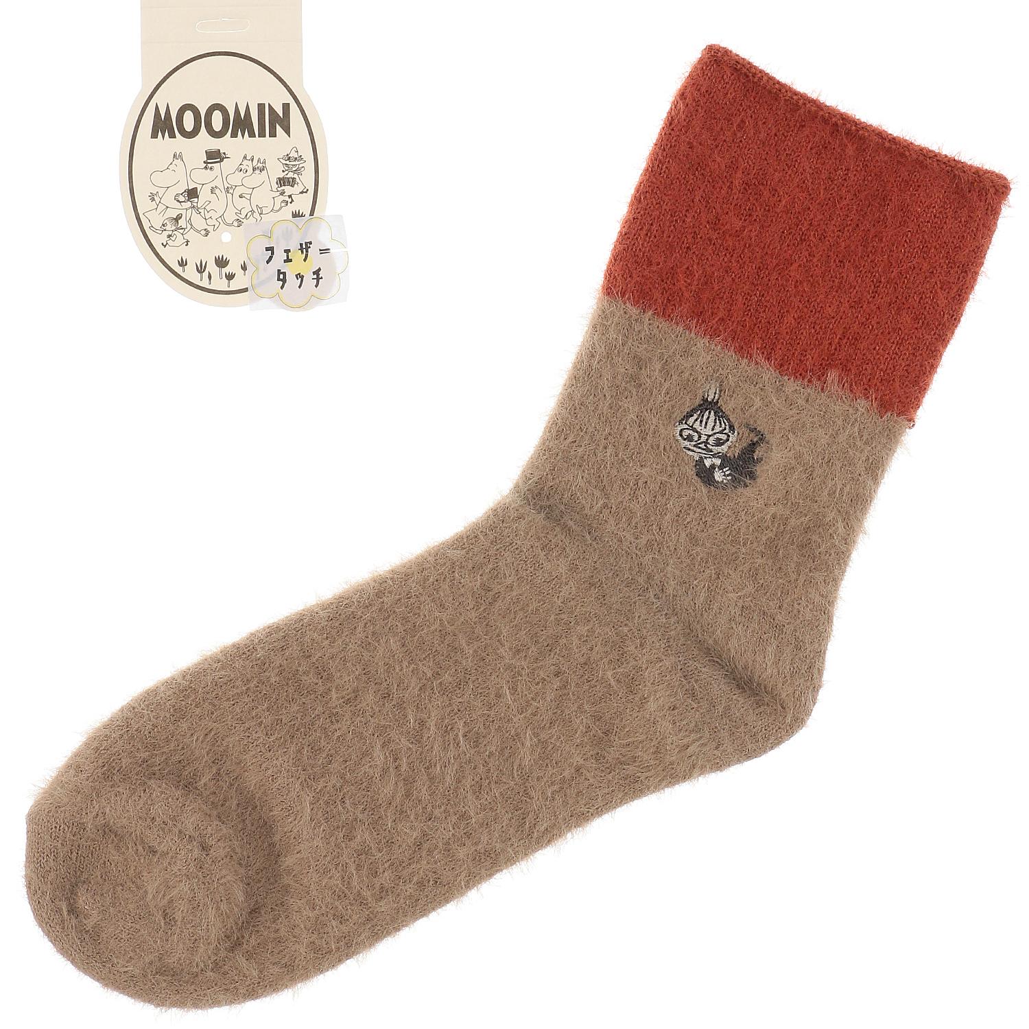 fromF (maali/Painting) Crew Socks, Beige