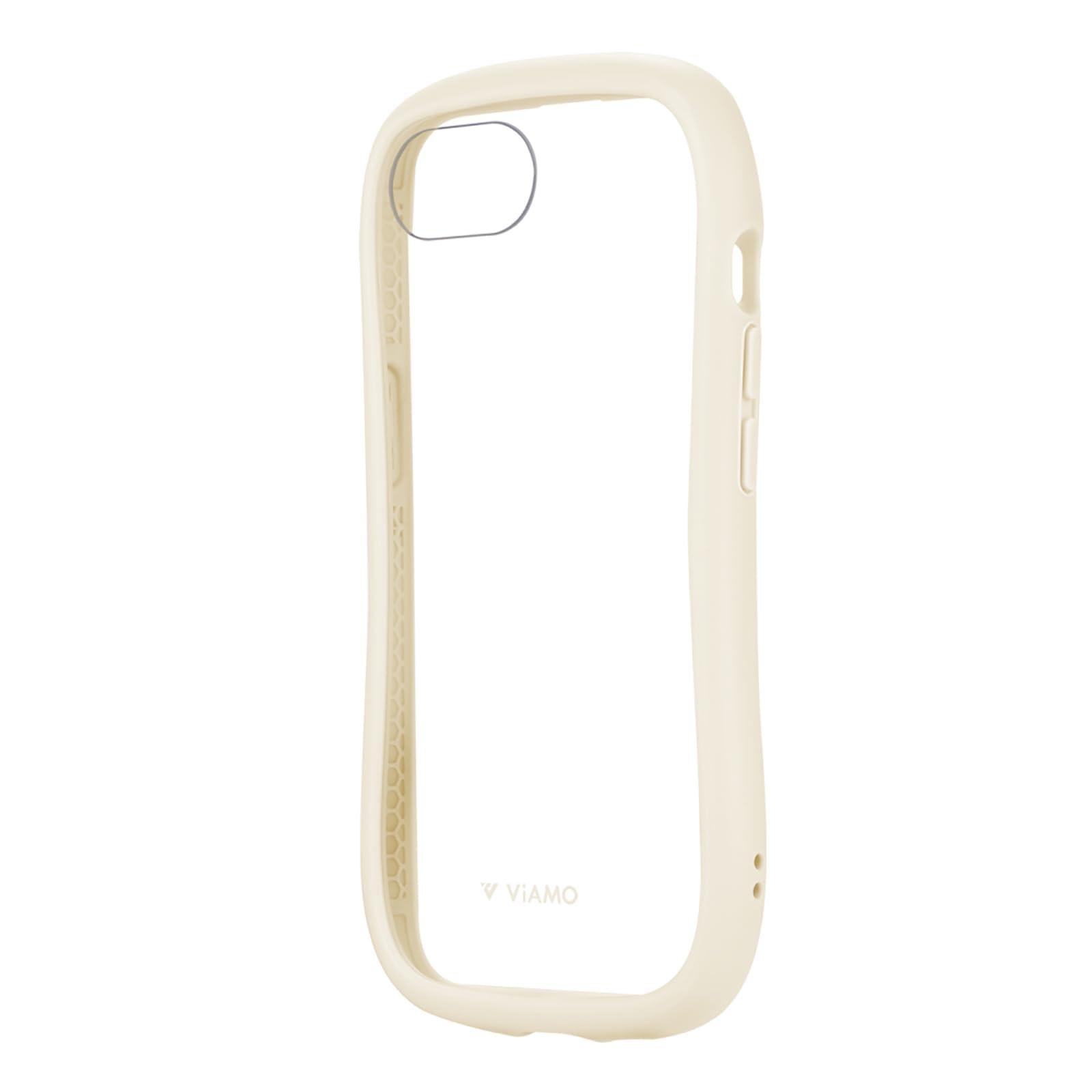 LEPLUS iPhone 16e Scratch-Resistant & Shock-Resistant Hybrid Case “ViAMO freely” Milk White LN-ISS24VMFWH