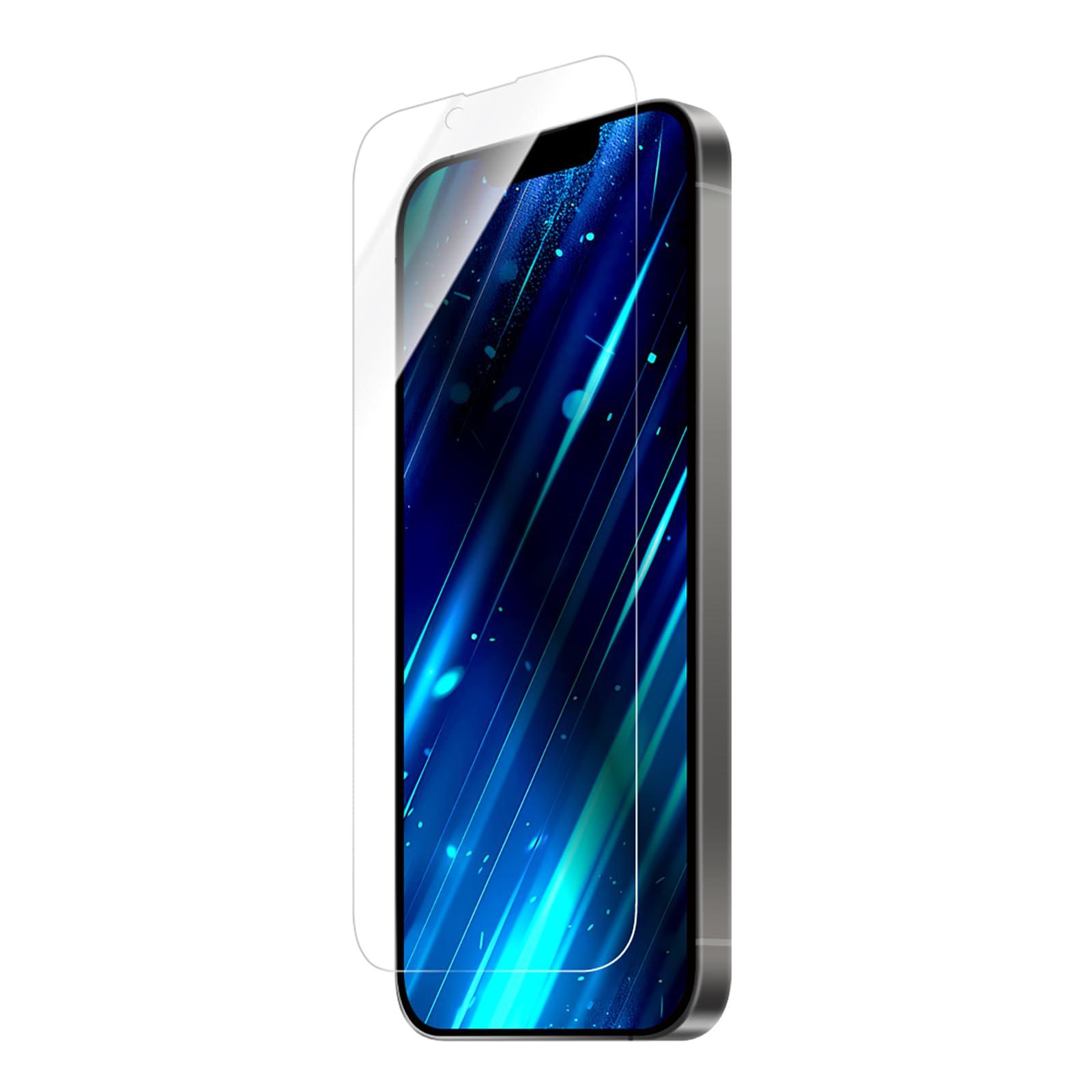 LEPLUS NEXT iPhone 16e/iPhone 14/iPhone 13 Glass Film GLASS PREMIUM FILM Lite Ceramic Coating Blue Light Cut LN-ISS24FGLCB