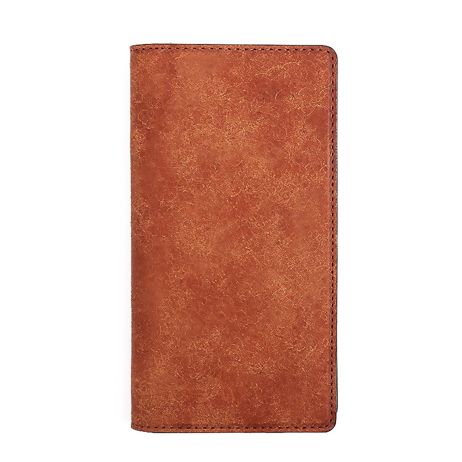 ABBI SIGNATURE iPhone Air Case Wallet Style Made in Japan Italian Genuine Leather MARGOT [MagSafe Compatible Vegetable-Tanned Leather Handcrafted by Leather Artisans Wireless Charging Compatible] ABS27793i17A Brown