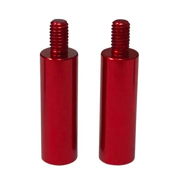S-Line 7075 C-Leg Extension Collar, Red, 20mm (2)