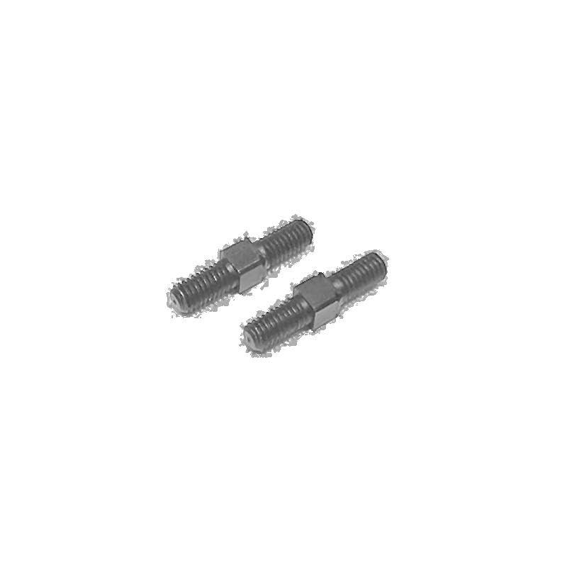 Stainless Steel Turnbuckle, Black Coated, 15mm, 2-Pack