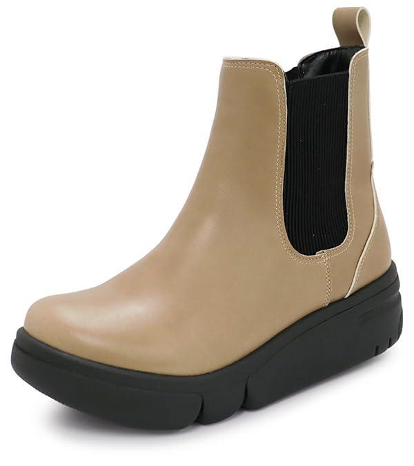 Heated Insulated Side Gore Boots Color: OAK Size: S