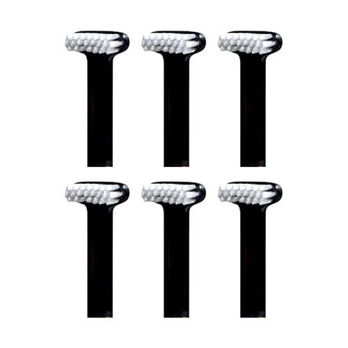 Yoshida Kogyo Adelie Replacement Tongue Brushes 6-Month Supply (6 pieces) Long-lasting & Eco-Friendly Tongue Brush Stands upright for easy cleaning ADELIE-59182