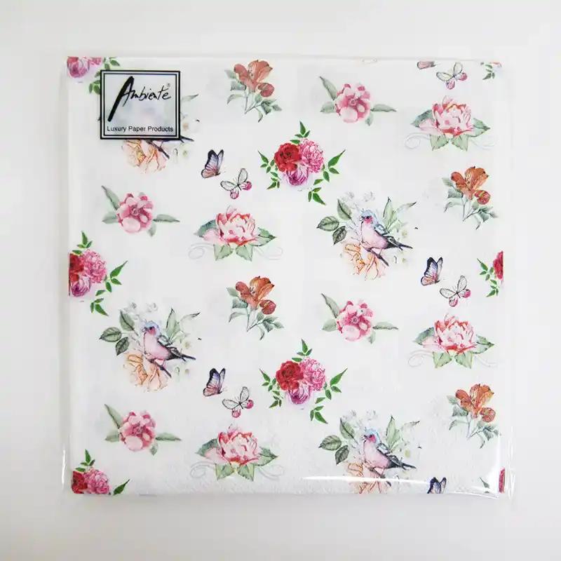 Ambiente Paper Napkin Charlotte w/AMB19350L10