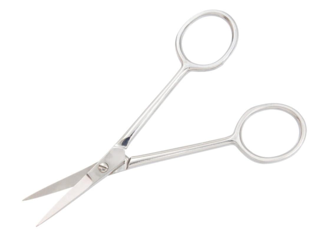 Precision Scissors 110mm (Curved Tip)