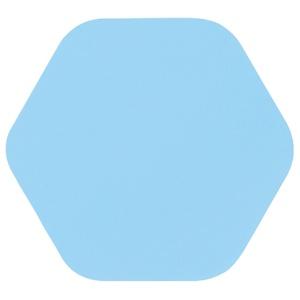 Lion Office Supplies Magnetic Sheet Hexagonal Blue 10 Sheets MS-610BL