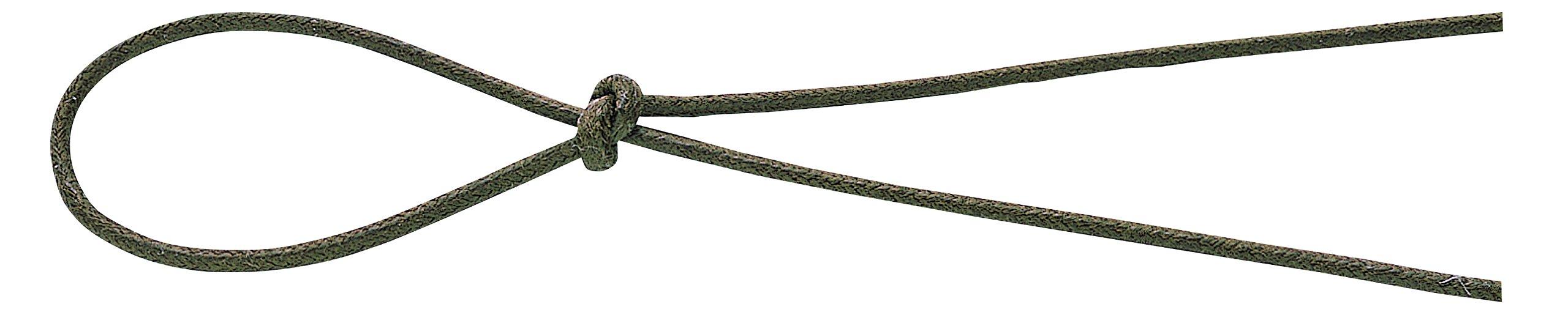 Waxed cord, Ceracord, approx. 2mm diameter × 50m roll