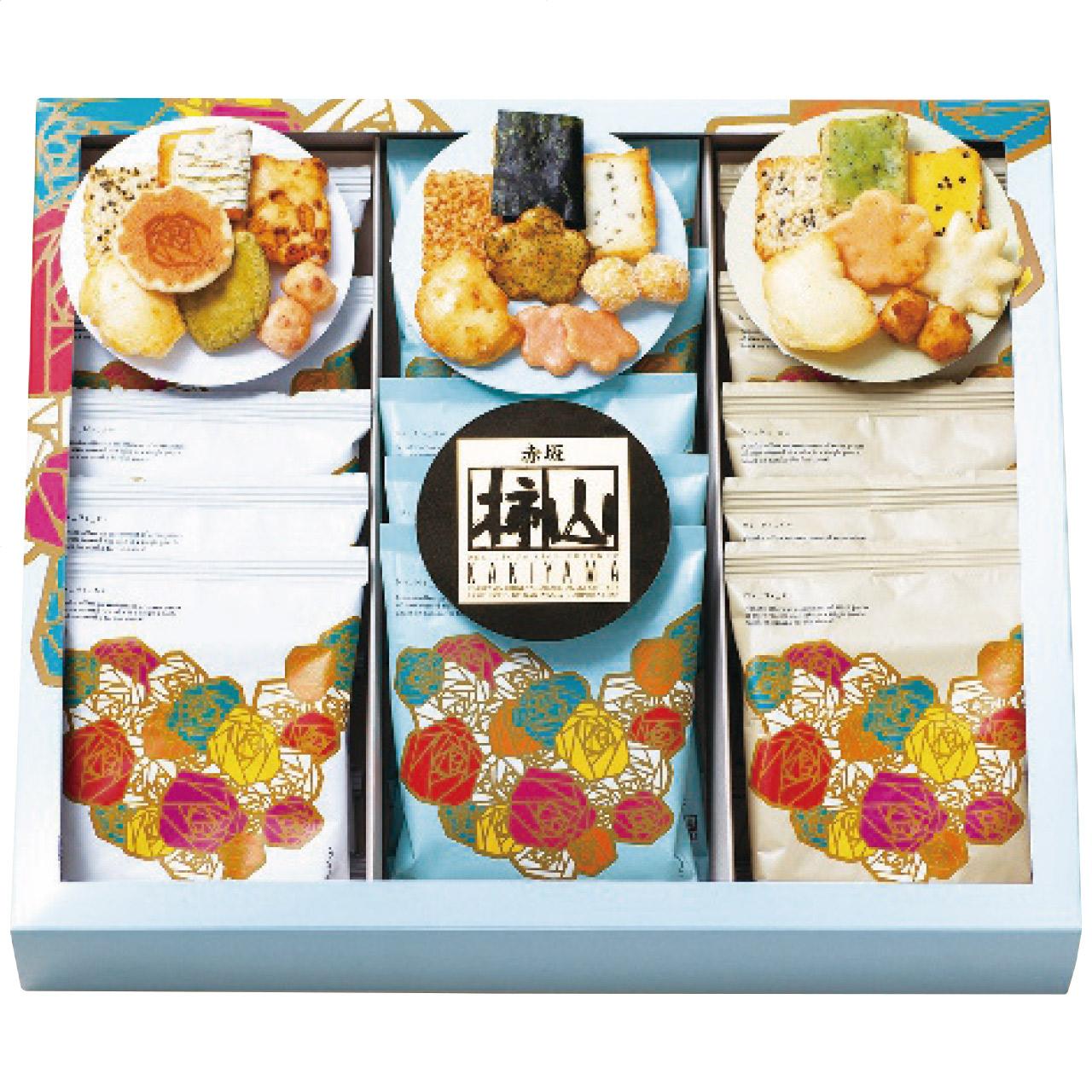 Akasaka Kakiyama Nanako Rice Cracker Gift Set NKN-30 (15 bags)