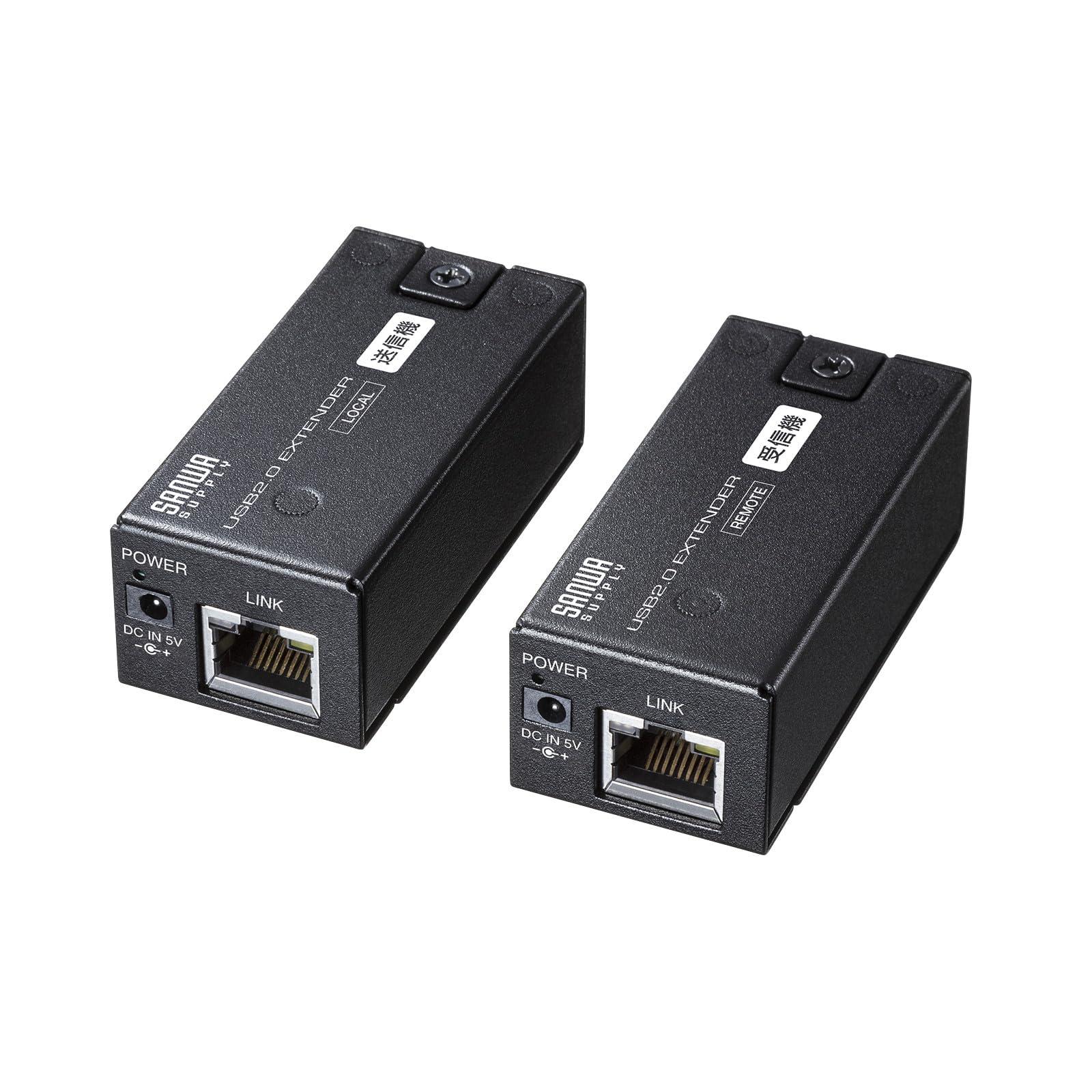 Sanwa Supply USB 2.0 Extender (150m Extension, 1 Port) USB-EXSET5