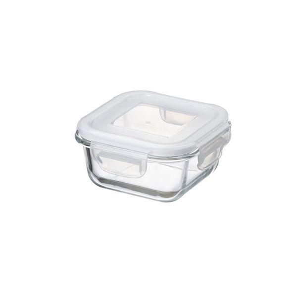 Delish Life Heat-Resistant Glass Storage Container Square 300ml