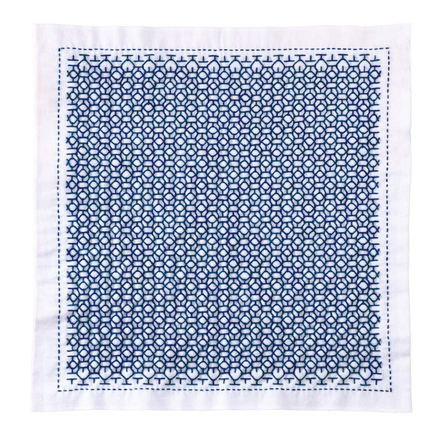 Olimpas Silk Thread Flower-Patterned Dishcloth Kit SK-382