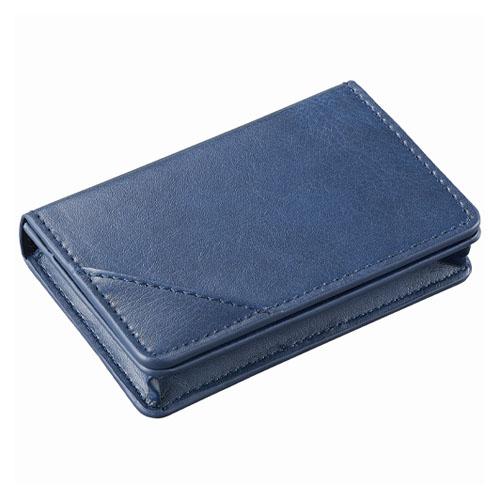 Parakeet / Business Card Holder, Navy Blue