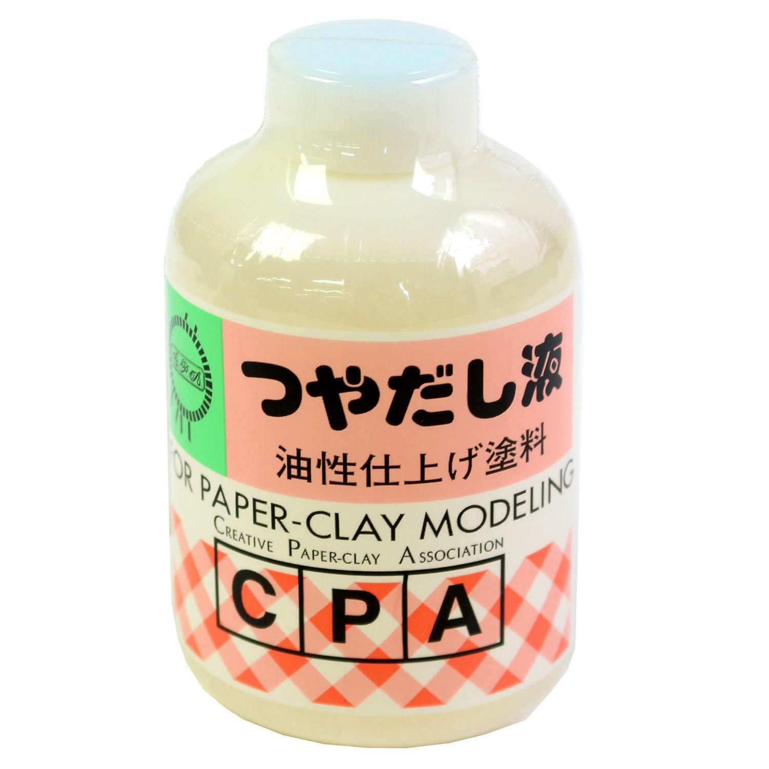 Japan Educational Materials Manufacturing Co., Ltd. Gloss Enhancer Liquid, Large Size, for Crafts, 200cc