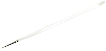 Nippon Teaching Materials Co., Ltd. Prisable Brush, Round No. 0 NKZ7381