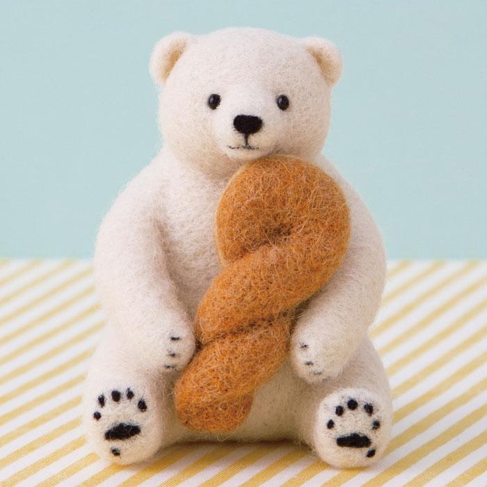 Hamana Wool Crafting: Animal and Snack Mascots