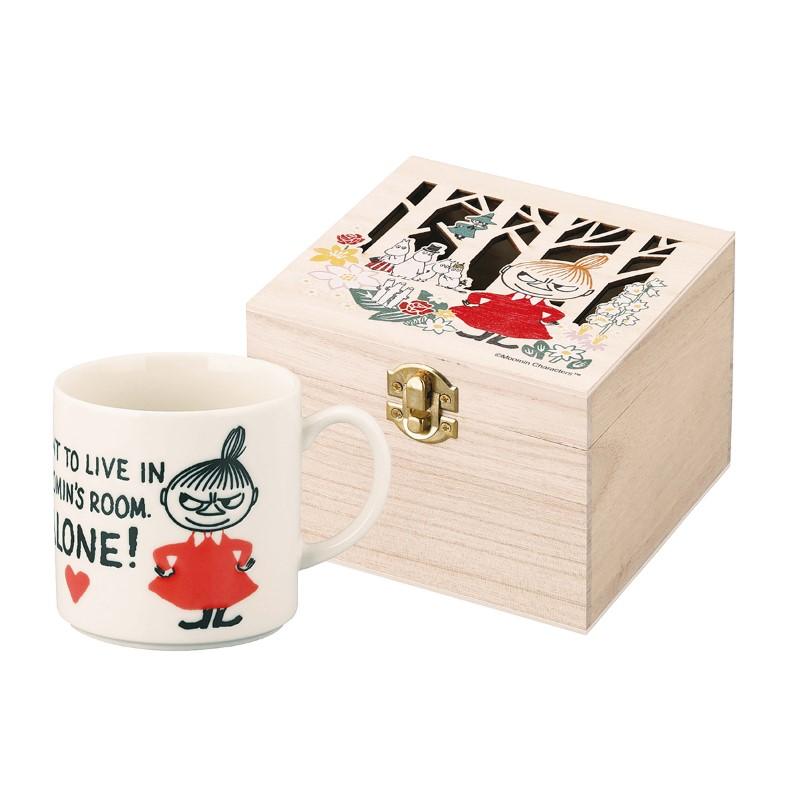 MOOMIN Wooden Box Mug (Little My/Alone)