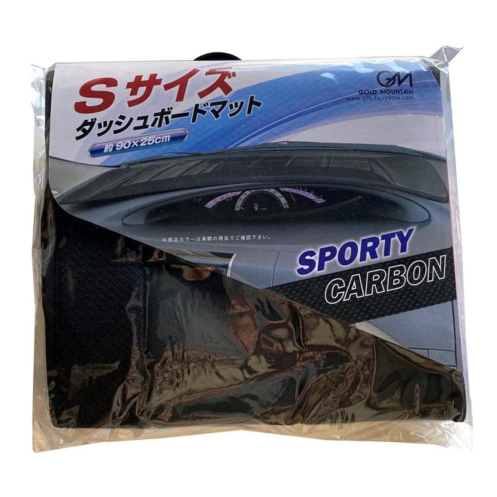 Car Accessories Sporty Carbon Dashboard Mat M Size 421502
