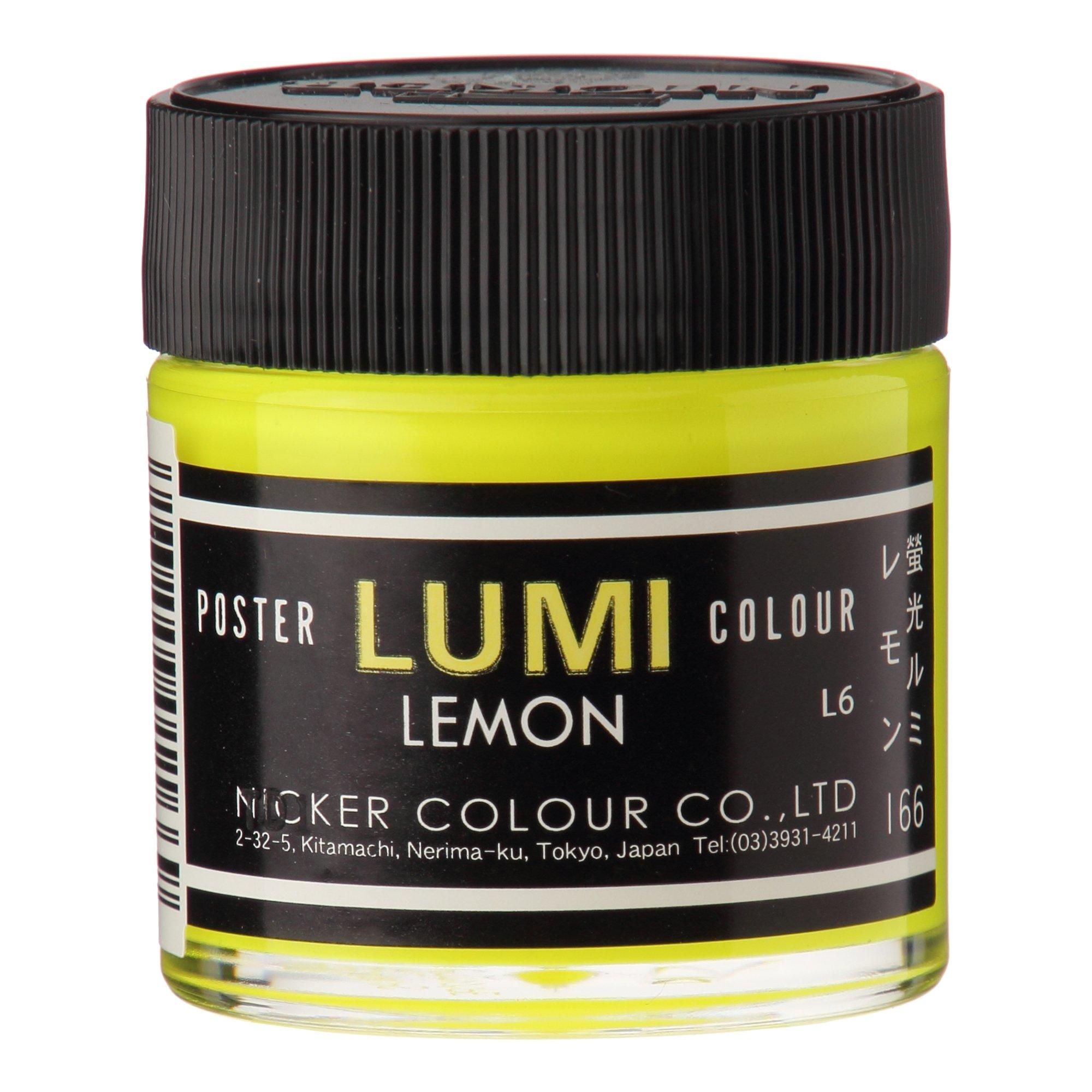 Nicker Paint Lumicolor Fluorescent Colors 40mL  8 Colors Total