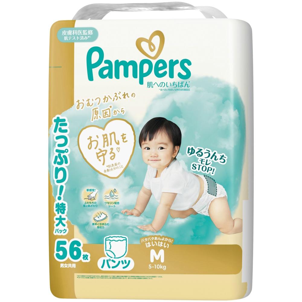 帮宝适最亲肤纸尿裤／超大号M款爬爬期