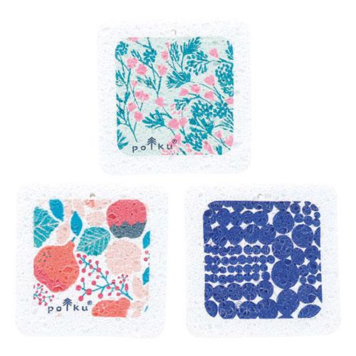 Marushin Compressed Cellulose Sponge polku Sponge/A Set Polku polku marushin Scandinavian Stylish Cellulose Sponge Sponge Kitchen Sponge 0545039700