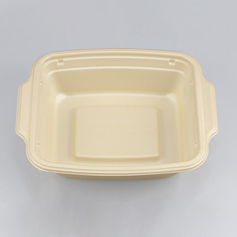 CP Kasei Pot-Shaped Container BF Lunch Square 386 Gold Body 50 Sheets
