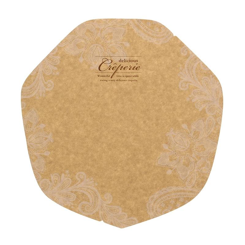 Aoto Plus Lamicrepe Wrapping Paper Kraft Irregular Shape Lace 200 Sheets