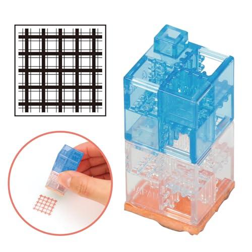 Connectable Block Stamp Tartan Check