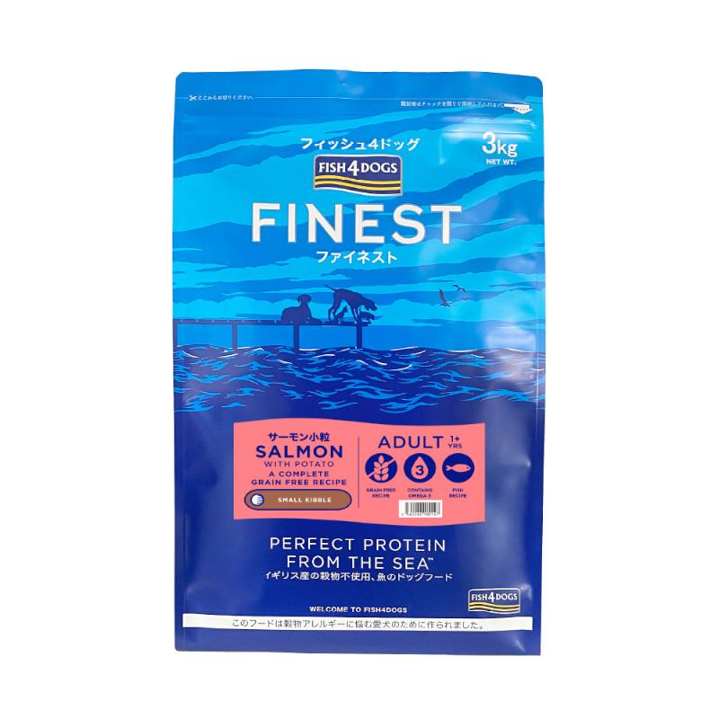 <Campaign Eligible Product> Fish4Dogs Finest Series Salmon Small Kibble 3kg