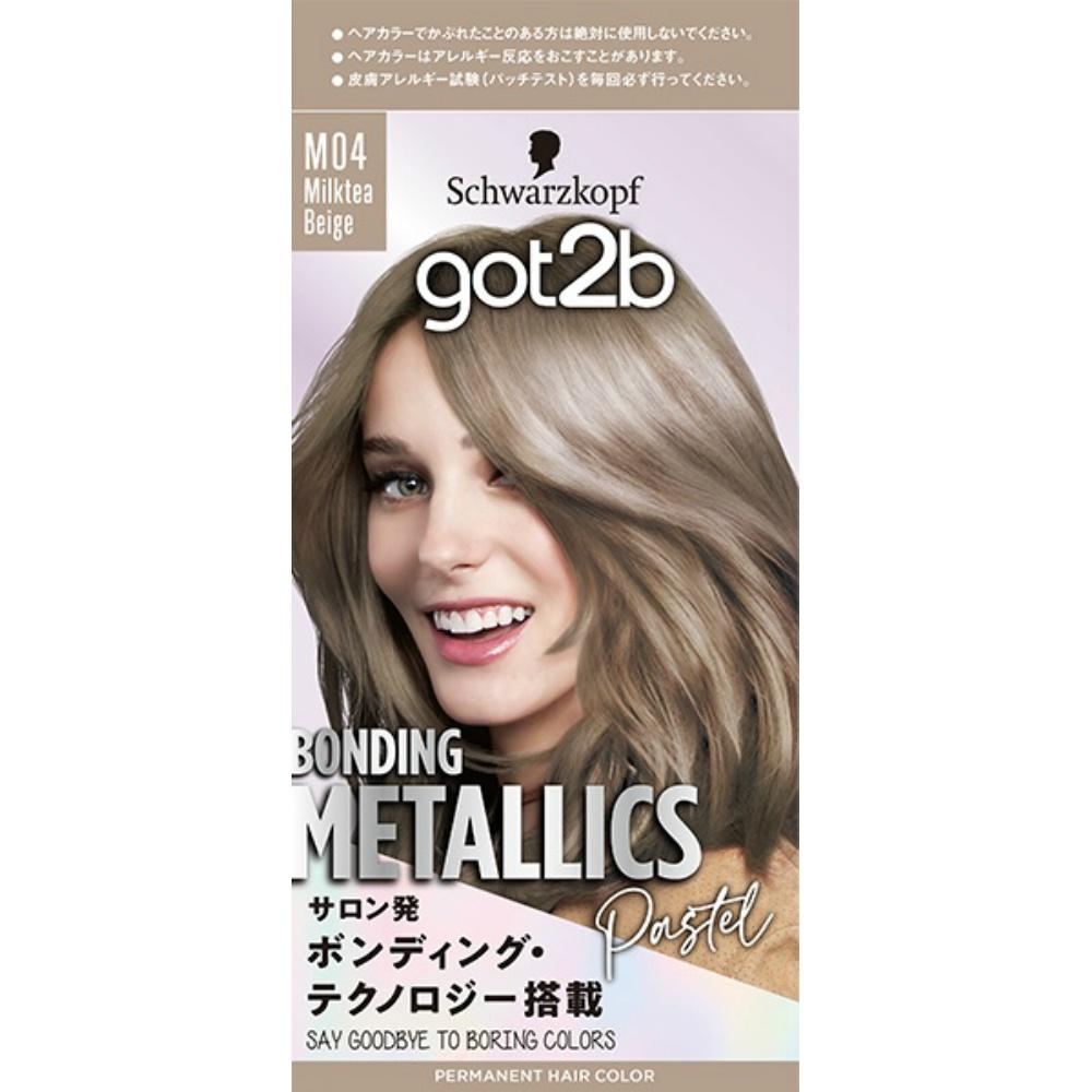 got2b Bonding Metallics Hair Color Milky Tea Beige