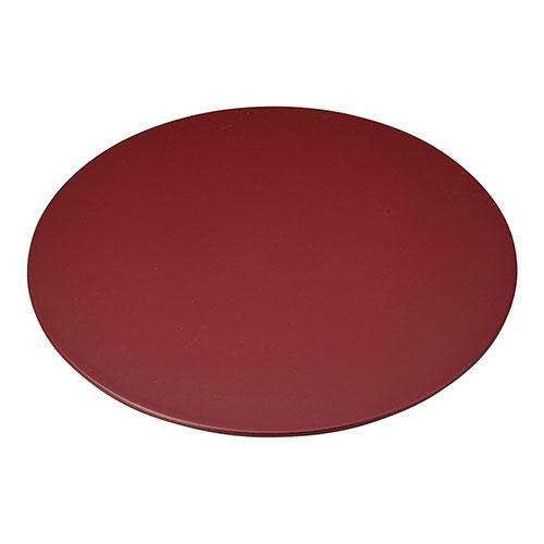 Yamaco Youbi Commercial Round Base Plate for Size 12 (approx. dia 31.5 x H 0.5 cm) Business Supplies for Hotels, Ryokans, and Restaurants yamaco08244