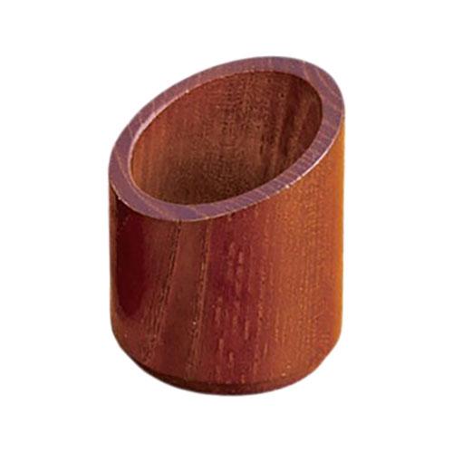 Yamaco Youbi Commercial Round Check Stand (Approx. φ5 x H6cm) Brown - Commercial Supplies for Hotels, Ryokan, and Restaurants yamaco15249