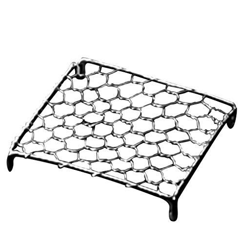 Yamaco Youbi Commercial Stainless Steel Perforated Plate Square 3-Sun (Approx. 8.2×8.2×H1cm) Commercial Supplies for Hotels, Inns, and Restaurants yamaco21594