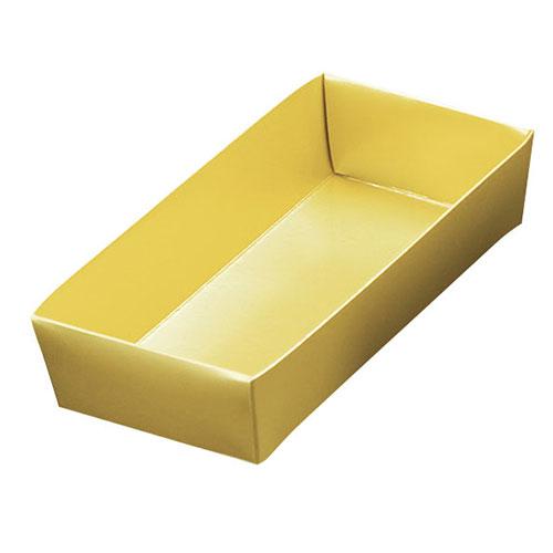 Yamaco Youbi Commercial Gold Paper Inner Box for Jubako 7-sun 2-split G2 (Approx. 9.8 x 19.6 x H4cm) Business Supplies for Hotels, Ryokan, and Restaurants yamaco23464