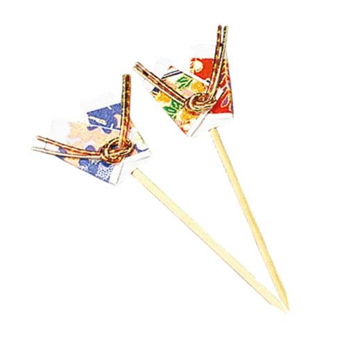 Yamaco Youbi Commercial Petit Pick (Toothpick) Noshi (approx. L8.5cm) 5 pcs Business Supplies for Hotels, Ryokan, and Restaurants yamaco25839