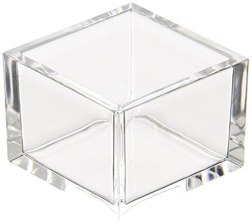 Yamaco Youbi Commercial Clear Masu (approx. 6.1 x 6.1 x 4.3cm) Clear For hotels, ryokans, and restaurants yamaco26834