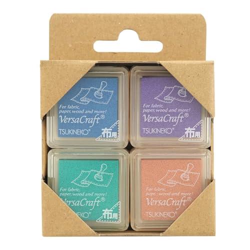 Tsukineko 筑紫美猫 VersaCraft S 4个装 全6种