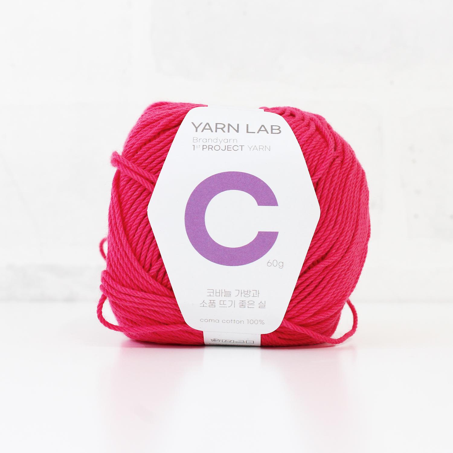 Knit Wit Korean Cotton Knitting Yarn Cookie Cotton Hot Pink 1 Ball Included KNW-CCP18