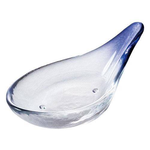 Yamaco Ryobi Enjoying Cool Tableware Glass Mini Small Bowl Colorful Renge Lapis Lazuli The color of the handle part stands out yamaco29256
